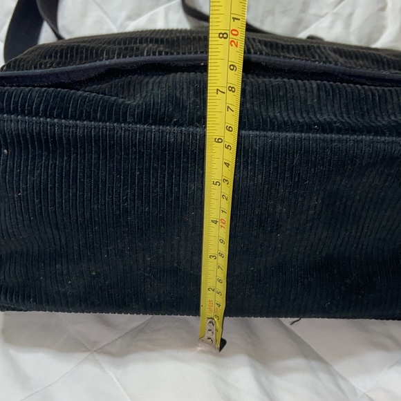 Kate Spade Messenger Laptop Bag Vintage Corduroy black - Picture 9 of 15